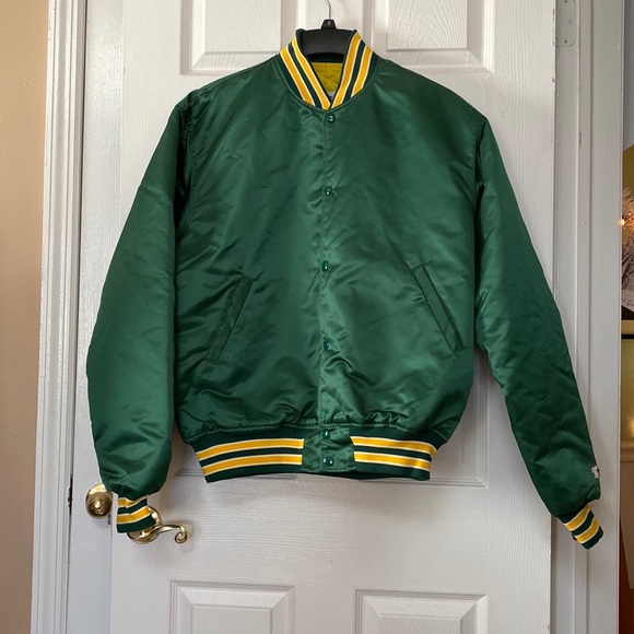 STARTER Other - ULTRA RARE VTG 90’s Green Satin Starter Jacket